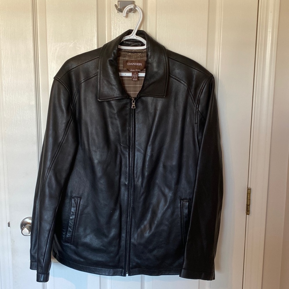 DANIER MENS Italian Leather jacket